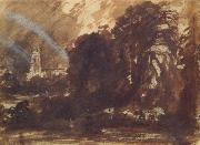 John Constable Stoke-by-Nayland,Suffolk china oil painting artist